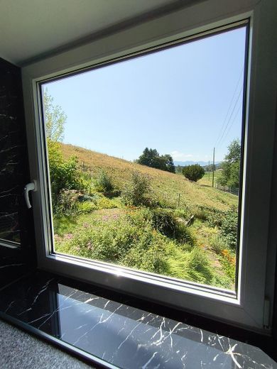 Besser leben im Allgäu – Ausblick Küche