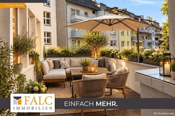 Investimento interessante con balcone esposto a ovest nel centro sud-orientale della città