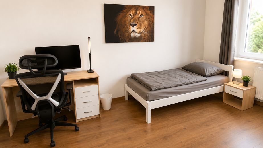 Möblierte 2-Zimmer-Wohnung | Voll ausgestattet| WLAN | 3 Betten | Ab 3 Monaten – Foto 6