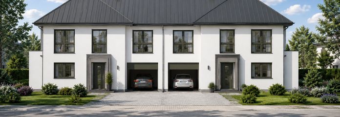 Mediterrane Doppelhaus-Villa in Starnberg - Exklusivität und Lebensqualität