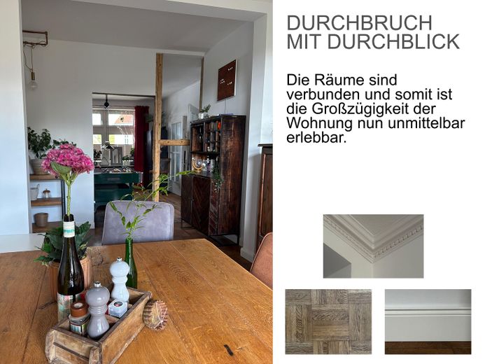 Stijlvol gerenoveerd appartement in een oud gebouw met balkon op het zuidwesten (provisievrij) – Foto 4