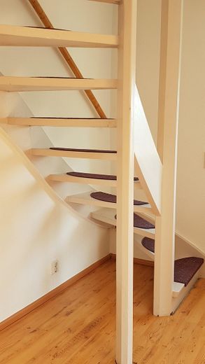 Treppe zum Dachgeschoss
