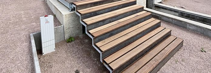 Eingang über Sonnendeck