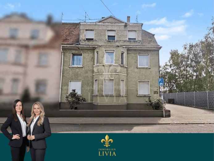 Belegging in Saarbrücken: 3-gezinswoning met stabiele huurinkomsten en potentieel voor huurverhoging – Foto 1
