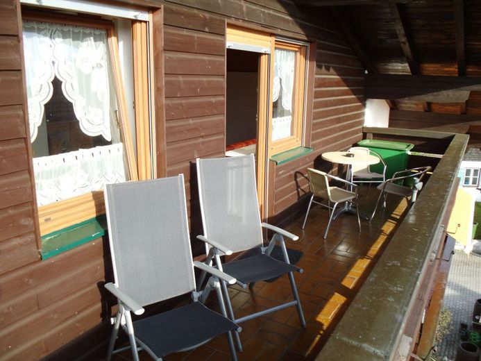 Balkon mit Panoramablick