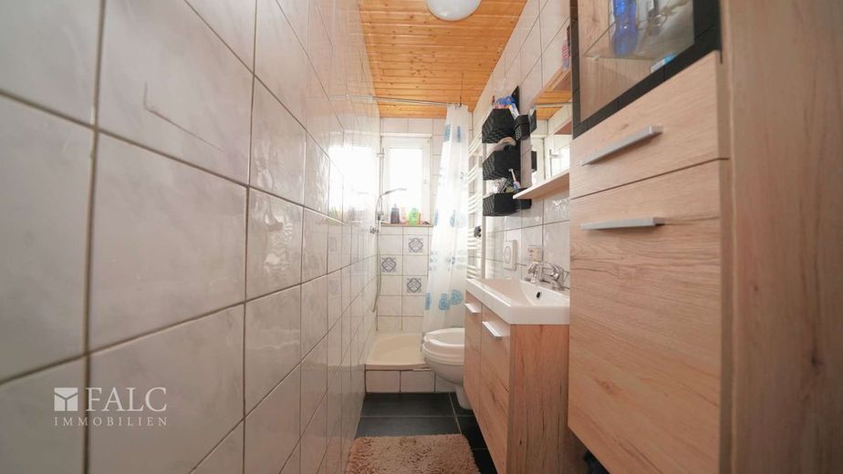 Erfrischende Dusche