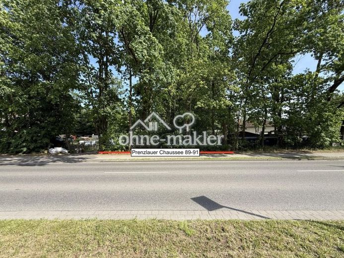 Baugrundstück an der Prenzlauer Chaussee, Wohnen, Praxis & Gewerbe möglich, voll erschlossen – Foto 2