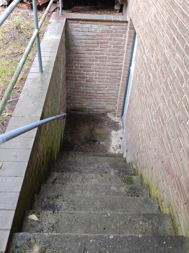 Ehemaliges Pfarrhaus in Oldenstadt zu verkaufen – Außenkellertreppe