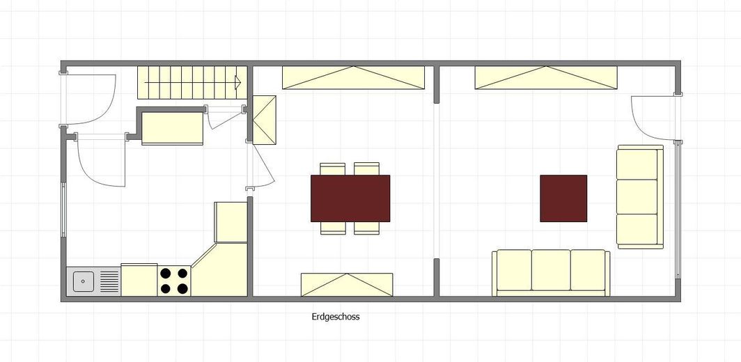 Gepflegtes Reihenmittelhaus in guter Lage in Moers – Erdgeschoss