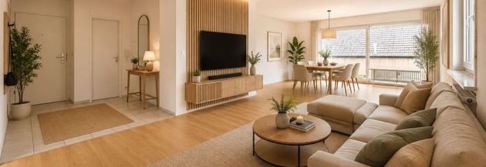Großzügige 3-Zimmer-Wohnung in ruhiger Lage in unmittelbarer Nähe zum Feldrand von Kuppingen