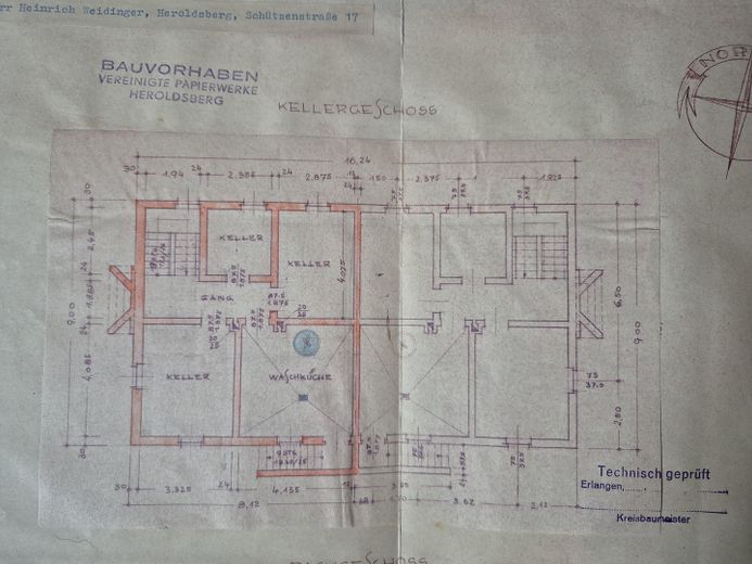 Originalgrundriss KG