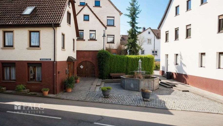 Juwel im Dornröschenschlaf - FALC Immobilien Heilbronn – Für den Plausch mit den Nachbarn