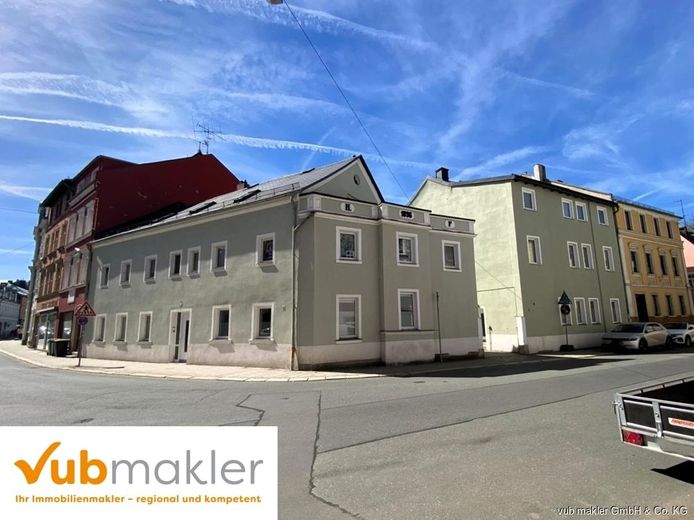 Attraktives Mehrfamilienhaus in Hof - hohe Rendite, Pelletheizung , Dach erneuert &amp; laufend saniert – VUB0002423-1
