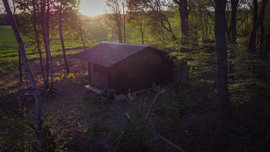 1,4 ha eigenes Land mit Wiese, Wald & Jagdhütte — Hunsrück-Landsitz in Einzellage – Foto 42