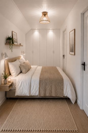 Frisch saniert: 2-Zimmer-EG-Wohnung mit Terrasse bei Büsum – Gemütliches Schlafzimmer 