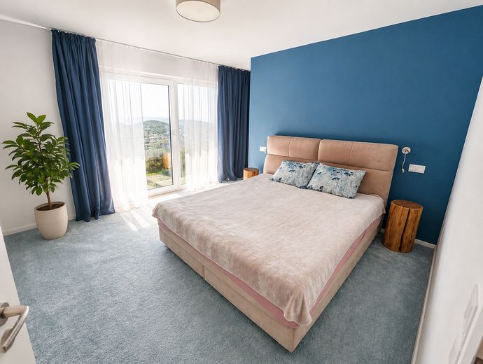 RISERVATO - Moderna casa familiare con vista – scuola, asilo e negozi raggiungibili a piedi – Schlafzimmer
