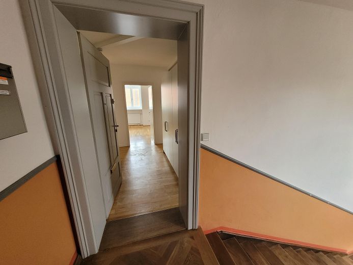 Eingang zu der Wohnung