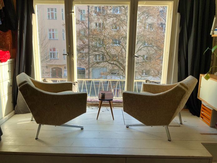 Wohnung mit Charm zentral in Berlin 2. Obergeschoss sofort verfügbar – Wohn-"Balkon" 