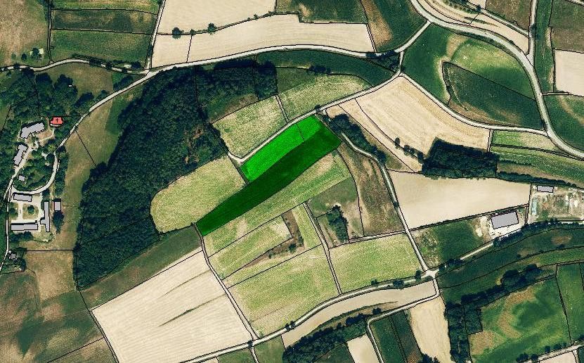 Übersicht Lage der Grundstücke