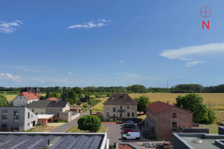 Sanierungsbedürftige Juwel - Denkmalschutz Villa bei Magdeburg über 348m² Wohntraum PROVISIONSFREI – Nord_Luftbild