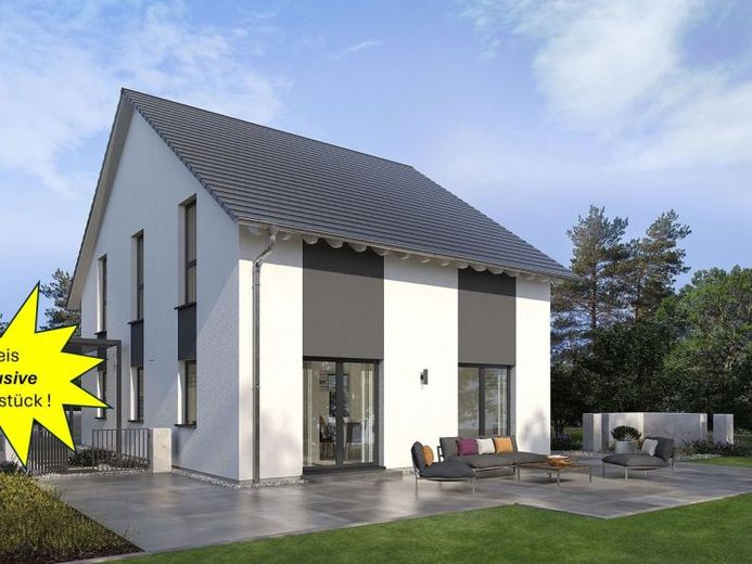 AUFFÄLLIGES DESIGNHAUS MIT DURCHDACHTEM WOHNKONZEPT INKL. Grundstück – Foto 1
