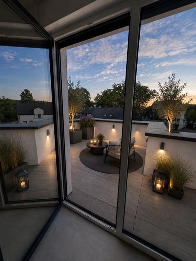 Ihr neues Zuhause wartet auf Sie – Moderne Neubauwohnungen in Dortmund-Hostedde – Dachterrasse
