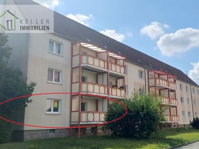 Werdau-West - 3-R-EG-Wohnung mit Balkon, bodengleiche Dusche, inkl. hochwertige Einbauküche – Foto 1