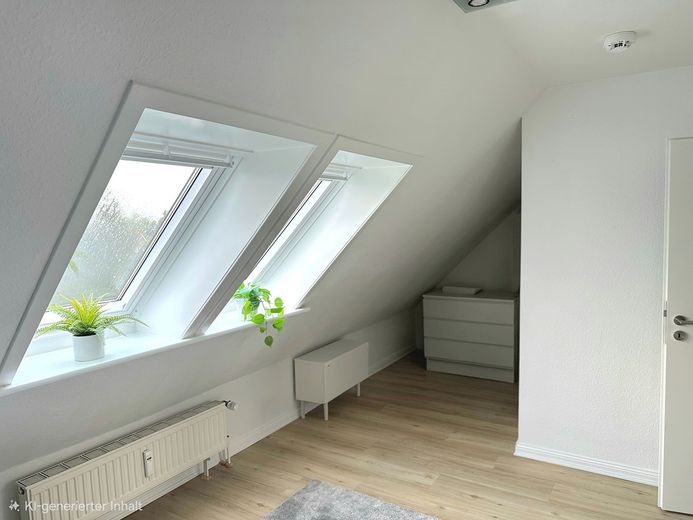 De particulier : appartement moderne, libre, très bien entretenu, de 2 pièces, en copropriété sur 2 niveaux, dernier étage à Marienthal – Photo 18