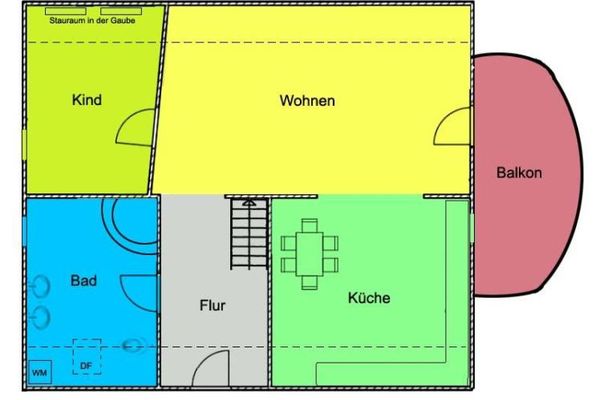 Wymarzone mieszkanie galeriowe z dużym balkonem i wyposażoną kuchnią w zielonej, spokojnej okolicy!