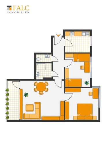 Beliebte Lage, attraktive Wohnung: Ihr neues Zuhause in Bockum – Grundriss