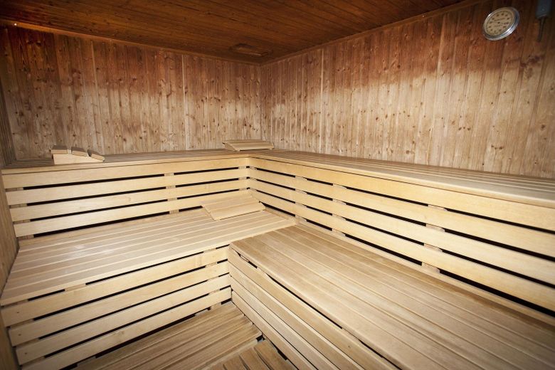 Sauna gegen kleines Entgelt