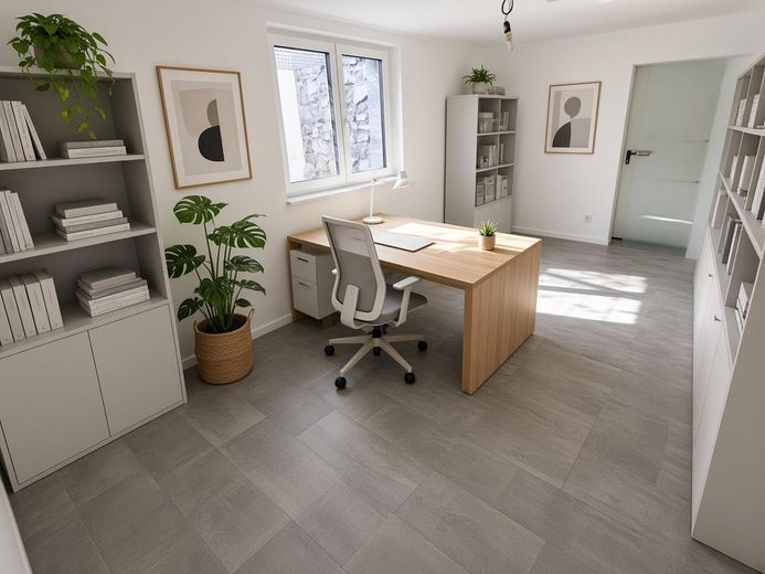 Modernes Doppelhaus in Hochheim in bester Lage / Stunning Semi-Detached Home in a Prime Location – UG: Das große Arbeitszimmer