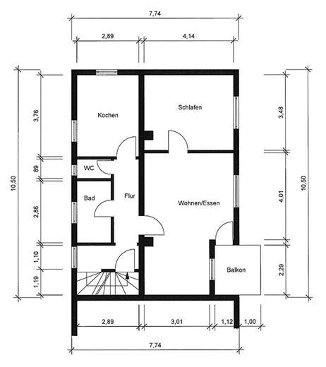 Grundriss 2.Obergeschoss