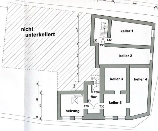 Schwerte-Ciudad vieja: ¡Dos edificios residenciales y comerciales protegidos como patrimonio histórico! – Kellergeschoss