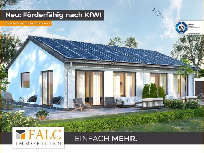 Zukunftsfähiges Wohnen: barrierefreier Bungalow als Doppelhaushälfte - schlüsselfertig! – Foto 1