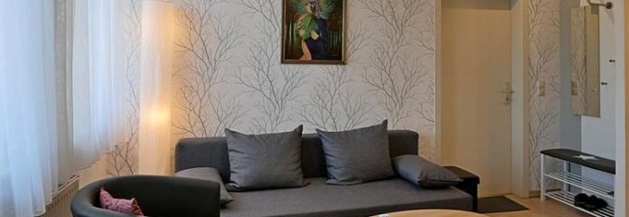 (EF0669_M) Jena: Isserstedt, möblierte 2-Zimmer-Wohnung im Obergeschoss, WLAN, PKW-Stellplatz