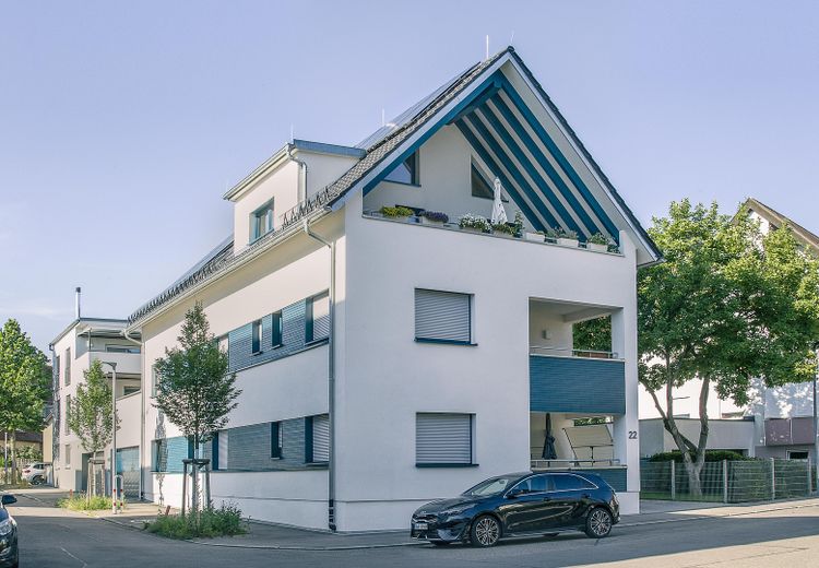 Exklusiv, ökologisch, barrierefrei im EG, ruhig, zentral, nahe Mercedes, für Paare, Rentner, Singles – Außenansicht 