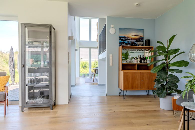 Blick vom Wohnzimmer ins EZ