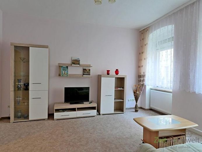 (EF0765_M) Erfurt: Andreasvorstadt, preiswerte möblierte Citywohnung mit Wohnküche, WLAN und eigener Waschmaschine – Foto 1