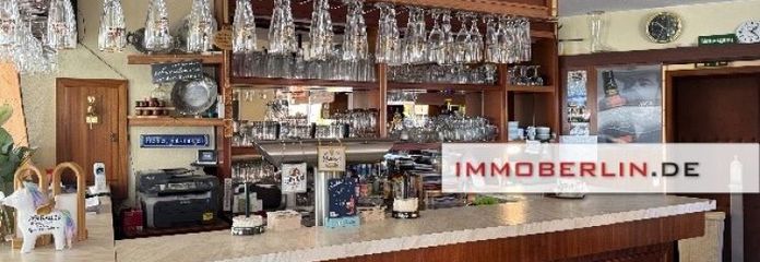 IMMOBERLIN.DE - Eklenti daireli ve güney bahçeli, yerleşmiş gastronomi işletmesi