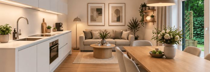 2 habitaciones, jardín propio, auténtica esencia de Ottensen