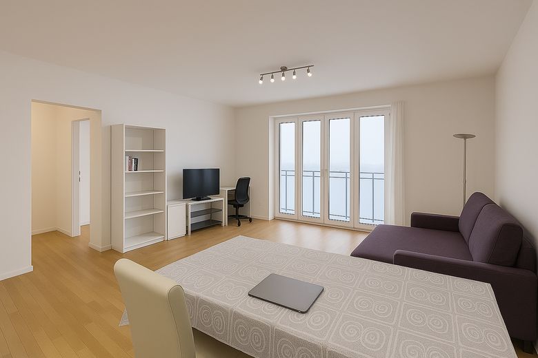 Wohnzimmer mit Küche I