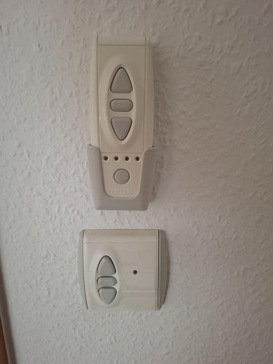 Schalter Rollläden+Fernbedien
