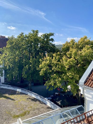 Blick Richtung Brunnenallee