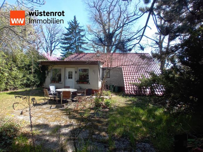 Gemütlicher Bungalow mit Erweiterungspotenzial bei Beeskow zu verkaufen. Schauen Sie vorbei... – Ansicht Rück