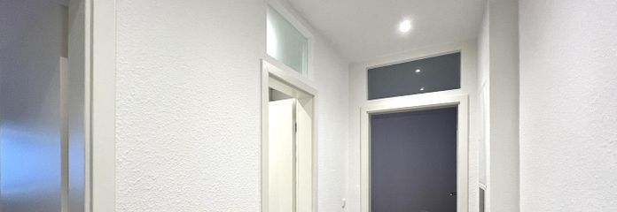 Flur zum Wohn- und Esszimmer