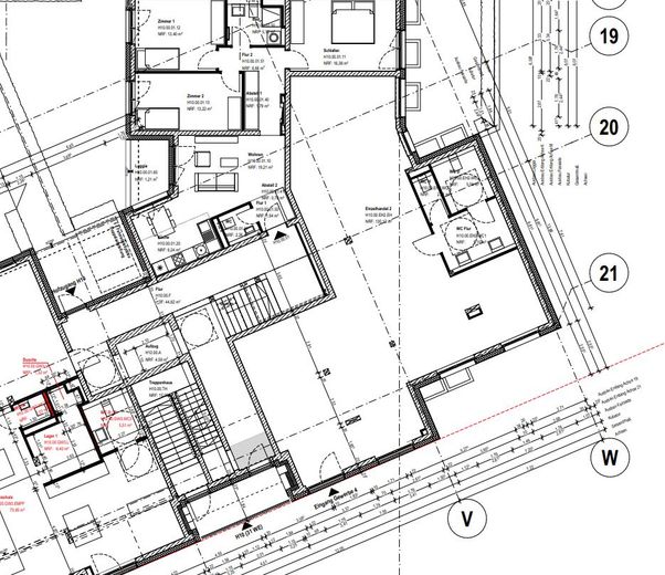 ATIK: KLEYERS Frankfurt - Repräsentative Bürofläche im Neubau – Grundriss