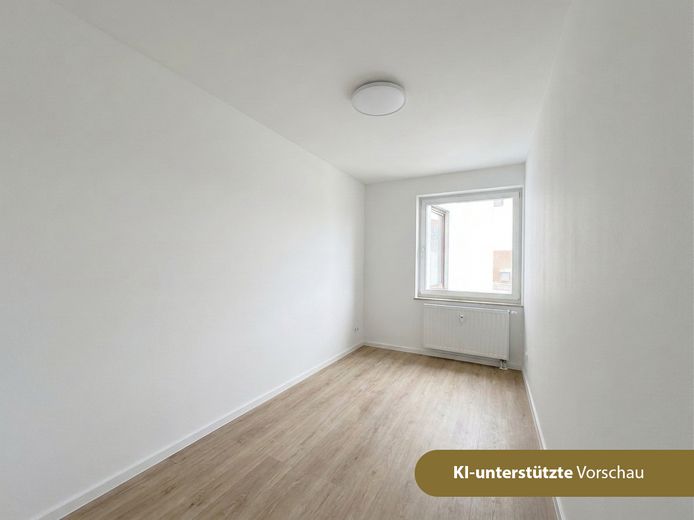 Proje son aşamada: Tadilat sonrası ilk kullanım – Hildesheim’ın kalbinde 3 oda! – Zimmer 1, KI-Vorschau