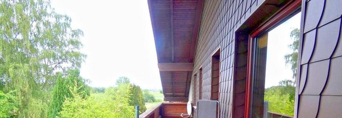 Balkon in Südausrichtung