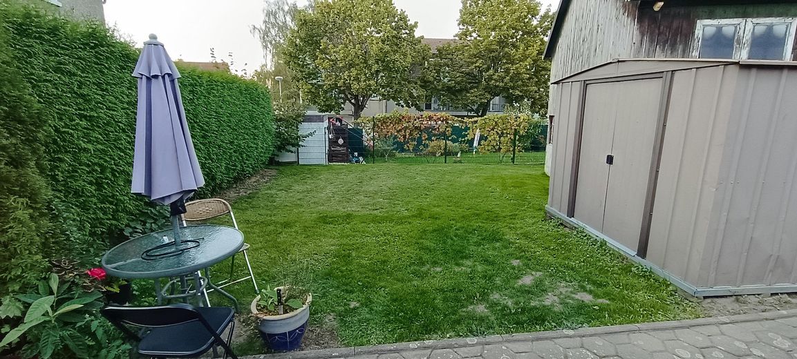 Detached house with extension near Unna town center – Garten